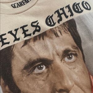 Scarface “The Eyes Chico, They Never Lie” Graphic Tee Unisex Size Medium